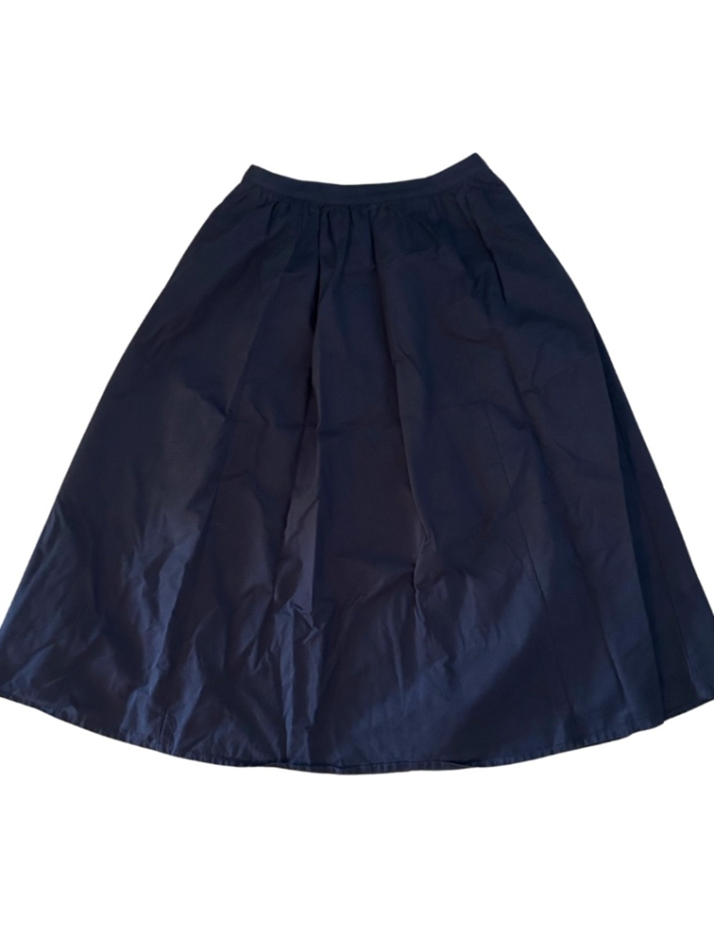 Anthropologie Maeve The Jacie Poplin Midi Skirt | Size M